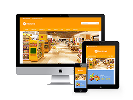 响应式食品百货英文外贸类网站达慧堂模板(自适应手机端)